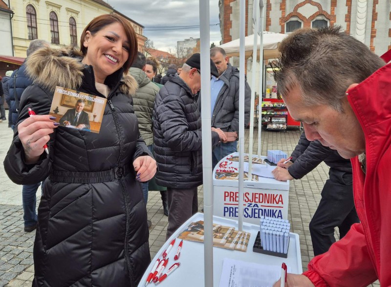 Čakovec: Milanović krenuo u borbu za novi petogodišnji mandat na čelu države