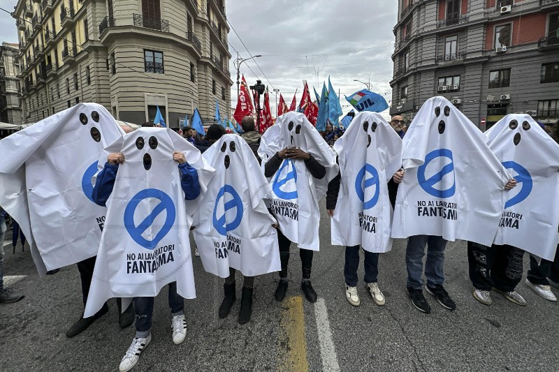 ITALY PROTEST