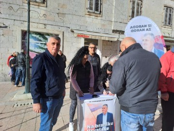 Sinj: Kandidat Mosta Miro Bulj započeo s prikupljanjem potpisa