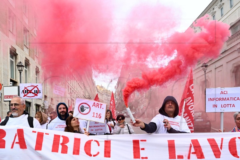 ITALY PROTEST