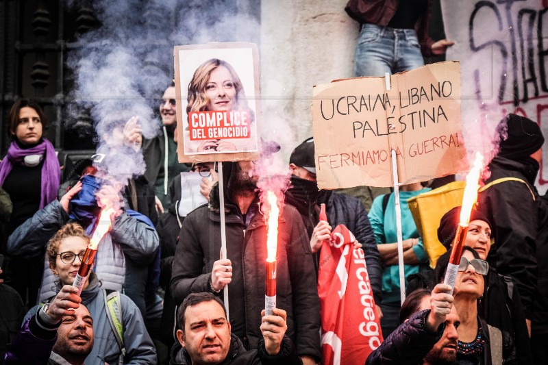 ITALY PROTEST