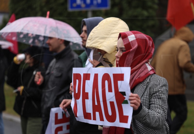 NORTH MACEDONIA PALESTINIANS SOLIDARITY