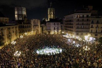 SPAIN FLOODS PROTEST