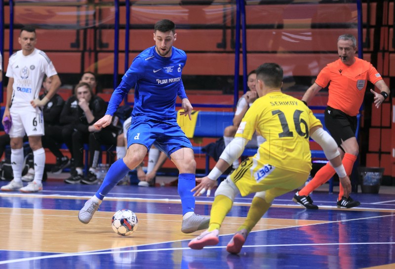 Elitna runda futsal Lige prvaka: Dinamo - Kairat