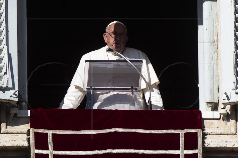 VATICAN POPE FRANCIS ANGELUS