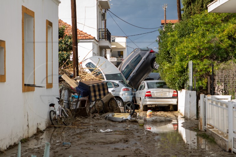 GREECE STORM BORA