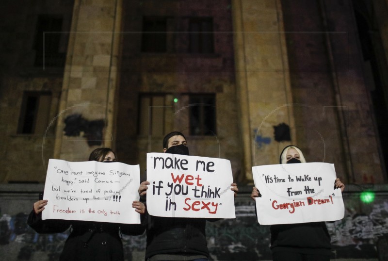 GEORGIA  PROTEST