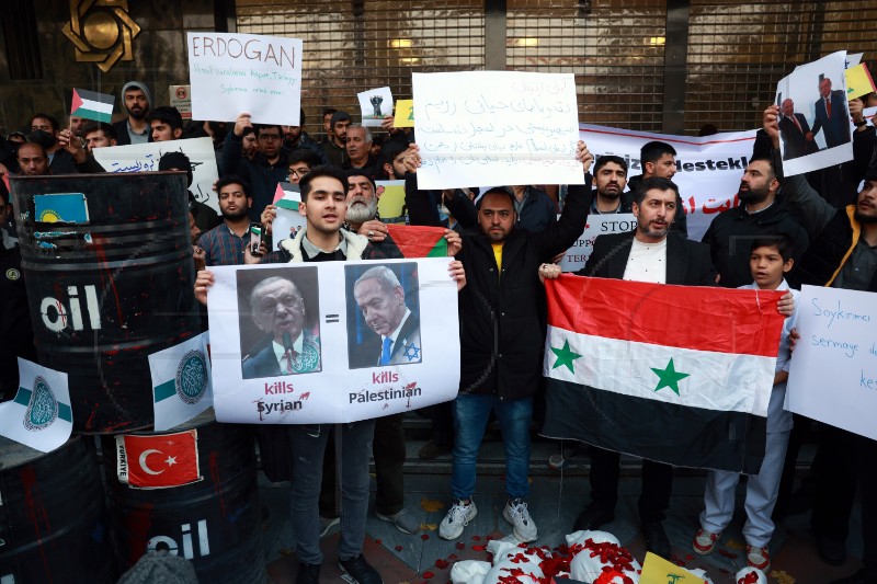 IRAN TURKEY SYRIA DEMO