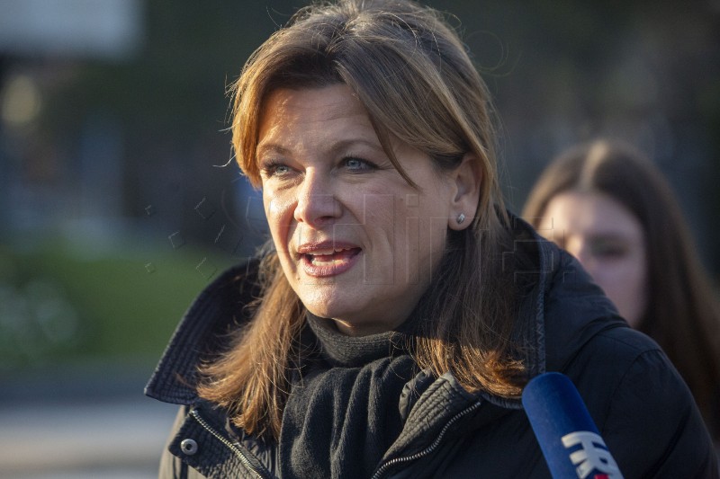 Konferencija za medije Karoline Vidović Krišto 