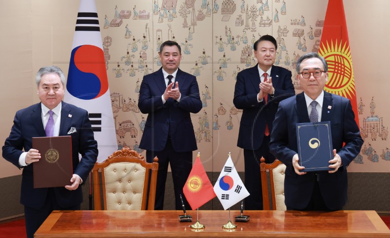 SOUTH KOREA KYRGYZSTAN DIPLOMACY