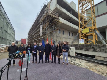 Centralni operacijski blok varaždinske bolnice bit će završen u roku