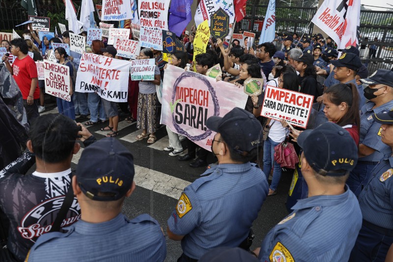 PHILIPPINES SARA DUTERTE IMPEACHMENT