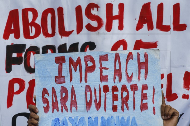 PHILIPPINES SARA DUTERTE IMPEACHMENT