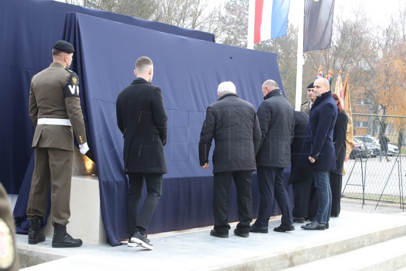 Otkrivanje spomenika poginulim, nestalim i umrlim pripadnicima Vojne policije