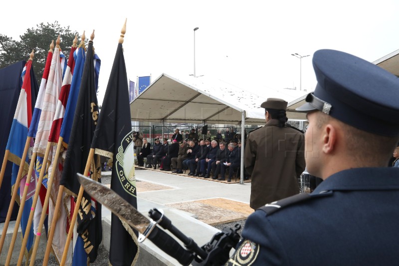 Otkrivanje spomenika poginulim, nestalim i umrlim pripadnicima Vojne policije