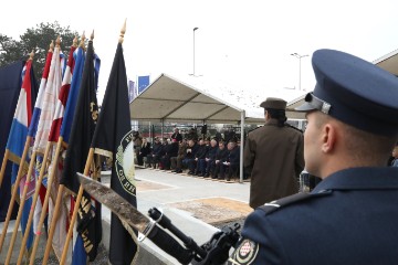 Otkrivanje spomenika poginulim, nestalim i umrlim pripadnicima Vojne policije