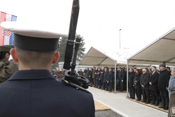 Otkrivanje spomenika poginulim, nestalim i umrlim pripadnicima Vojne policije