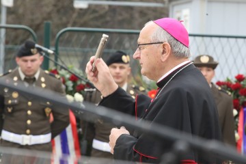 Otkrivanje spomenika poginulim, nestalim i umrlim pripadnicima Vojne policije