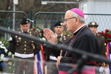 Otkrivanje spomenika poginulim, nestalim i umrlim pripadnicima Vojne policije