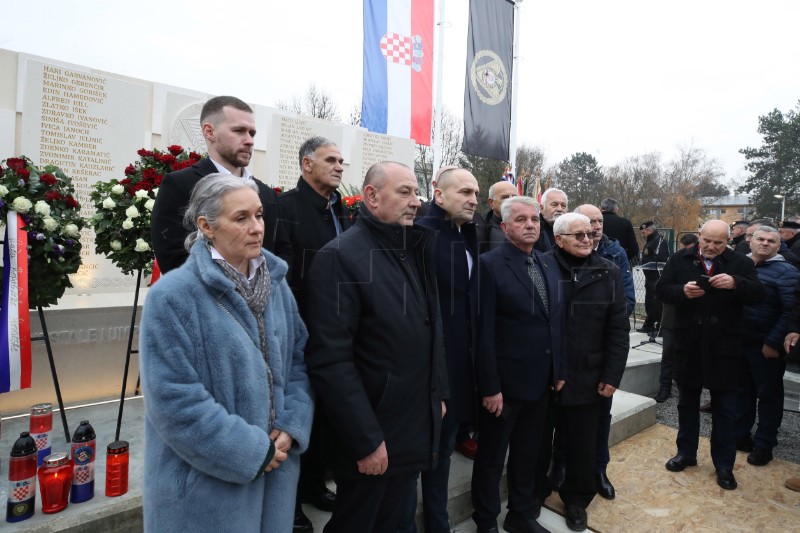 Otkrivanje spomenika poginulim, nestalim i umrlim pripadnicima Vojne policije