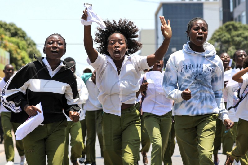 MOZAMBIQUE ELECTIONS PROTEST