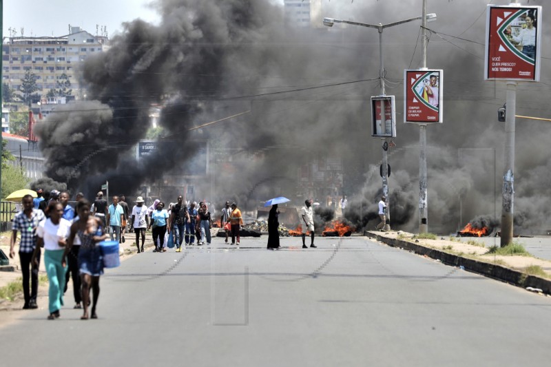 MOZAMBIQUE ELECTIONS PROTEST