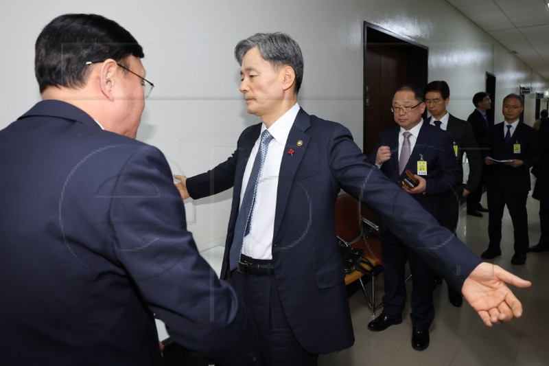 SOUTH KOREA PARLIAMENT POLICE