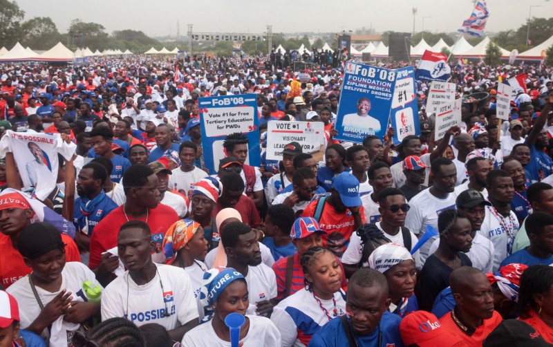 GHANA ELECTIONS RALLY