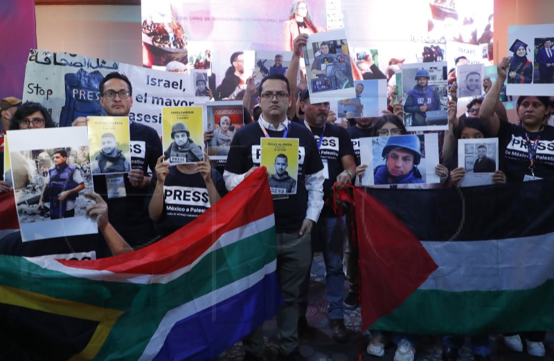 MEXICO PROTEST ISRAEL GAZA CONFLICT