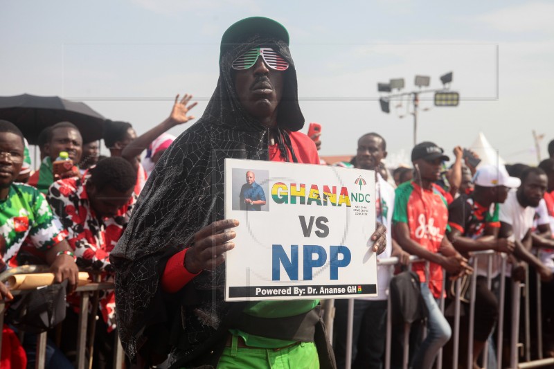 GHANA ELECTIONS RALLY