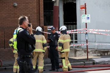 AUSTRALIA SYNAGOGUE FIRE