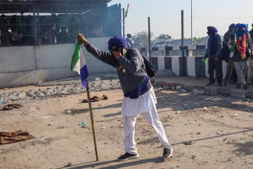 INDIA PROTEST FARMERS