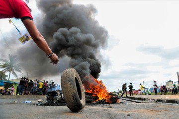 MOZAMBIQUE ELECTIONS PROTEST