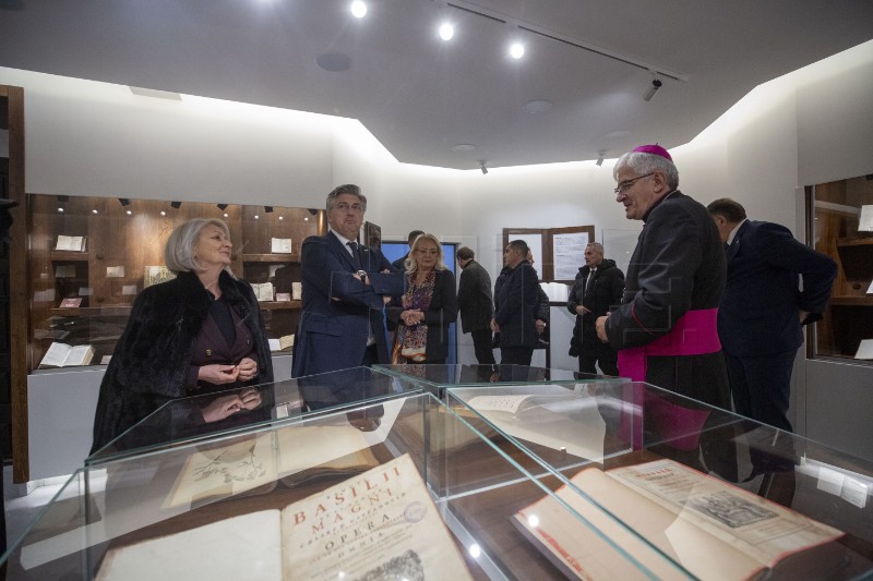 Plenković na otvorenju Muzejsko-galerijskog prostora "Marija Zvijezda"