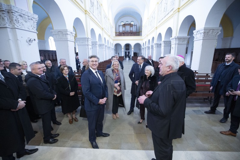 Plenković na otvorenju Muzejsko-galerijskog prostora "Marija Zvijezda"