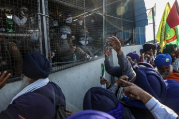 INDIA PROTEST FARMERS