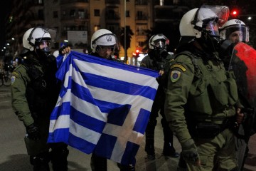 GREECE PROTEST