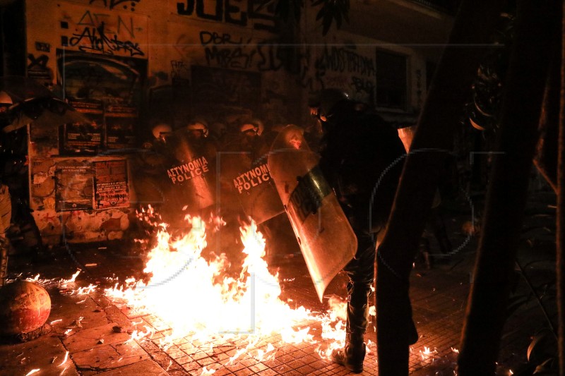 GREECE PROTEST