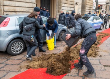 ITALY PROTEST