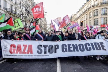 FRANCE PARIS NOTRE DAME PROTEST 