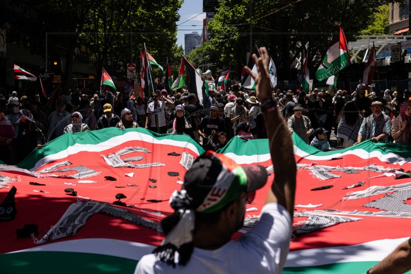 AUSTRALIA PROTEST ISRAEL GAZA CONFLICT