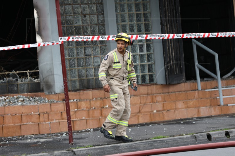 AUSTRALIA SYNAGOGUE FIRE