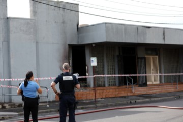 AUSTRALIA SYNAGOGUE FIRE