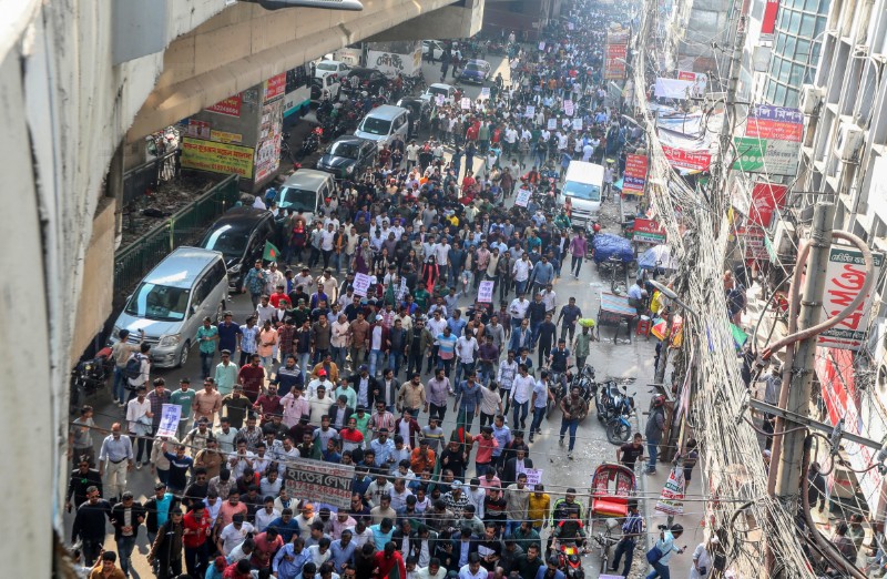 BANGLADESH INDIA PROTEST