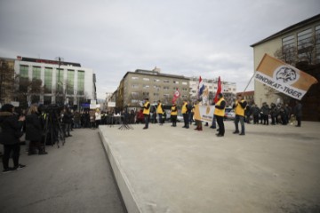 Prosvjed 'Zajedno za veće plaće'