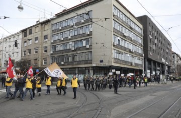 Prosvjed 'Zajedno za veće plaće'