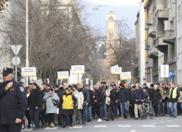 Prosvjed 'Zajedno za veće plaće'