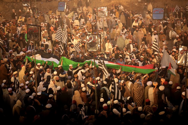 PAKISTAN PROTEST ISRAEL GAZA CONFLICT