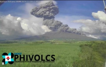 PHILIPPINES MOUNT KANLAON EXPLOSIVE ERUPTION