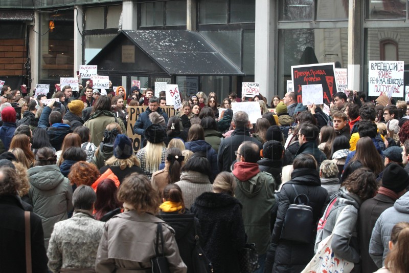 Srbija: Širi se val studentskih prosvjeda nakon novosadske nesreće